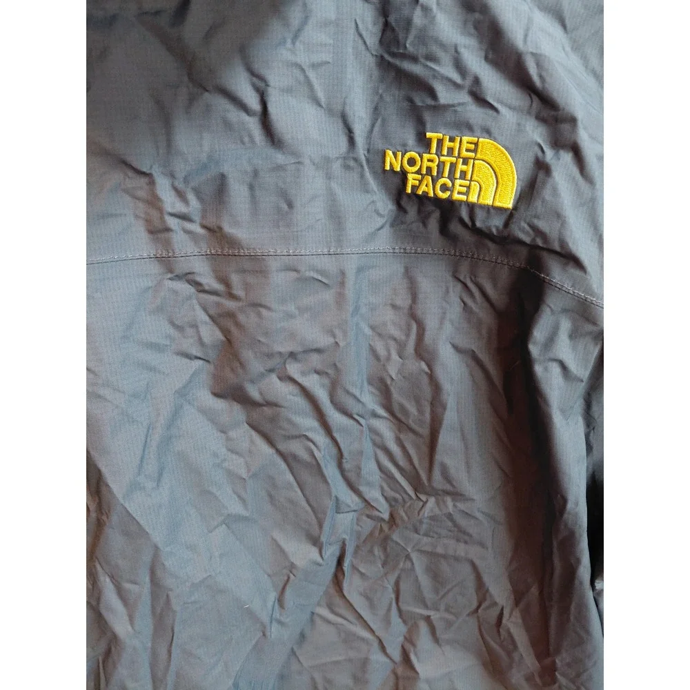 The North‎ Face Mens Waterproof Hooded Rain Jacket Blue XS Lightweight